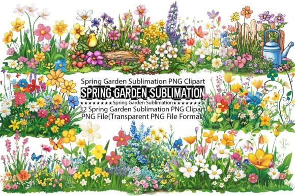 Download Spring Garden Sublimation Bundle - Spring Collection
