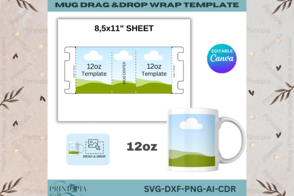 Download 11-12-15 Oz Mug Template Set 281 - 15 oz mug template Collection