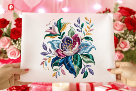 Download Elegant Botanical Flower Sublimation PNG - Flower sublimation Collection